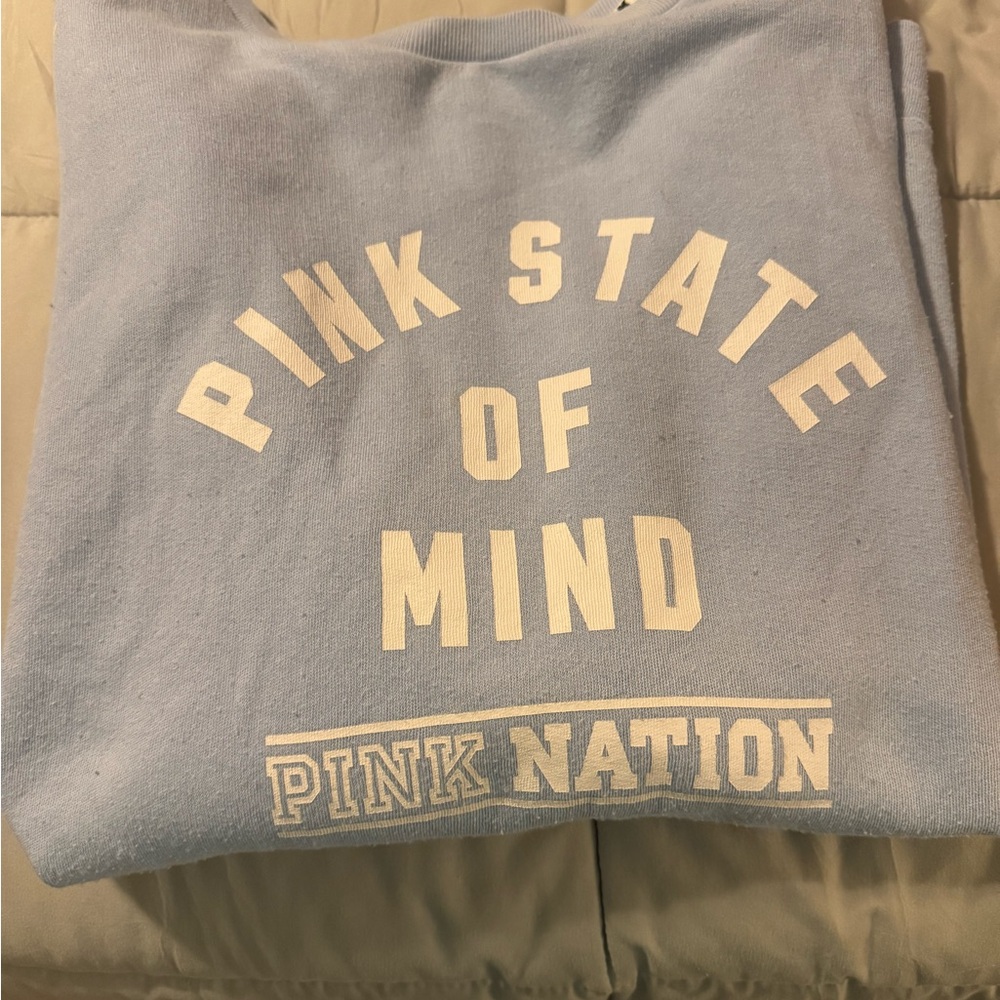 Pink Nation Blue Sweatshirt
